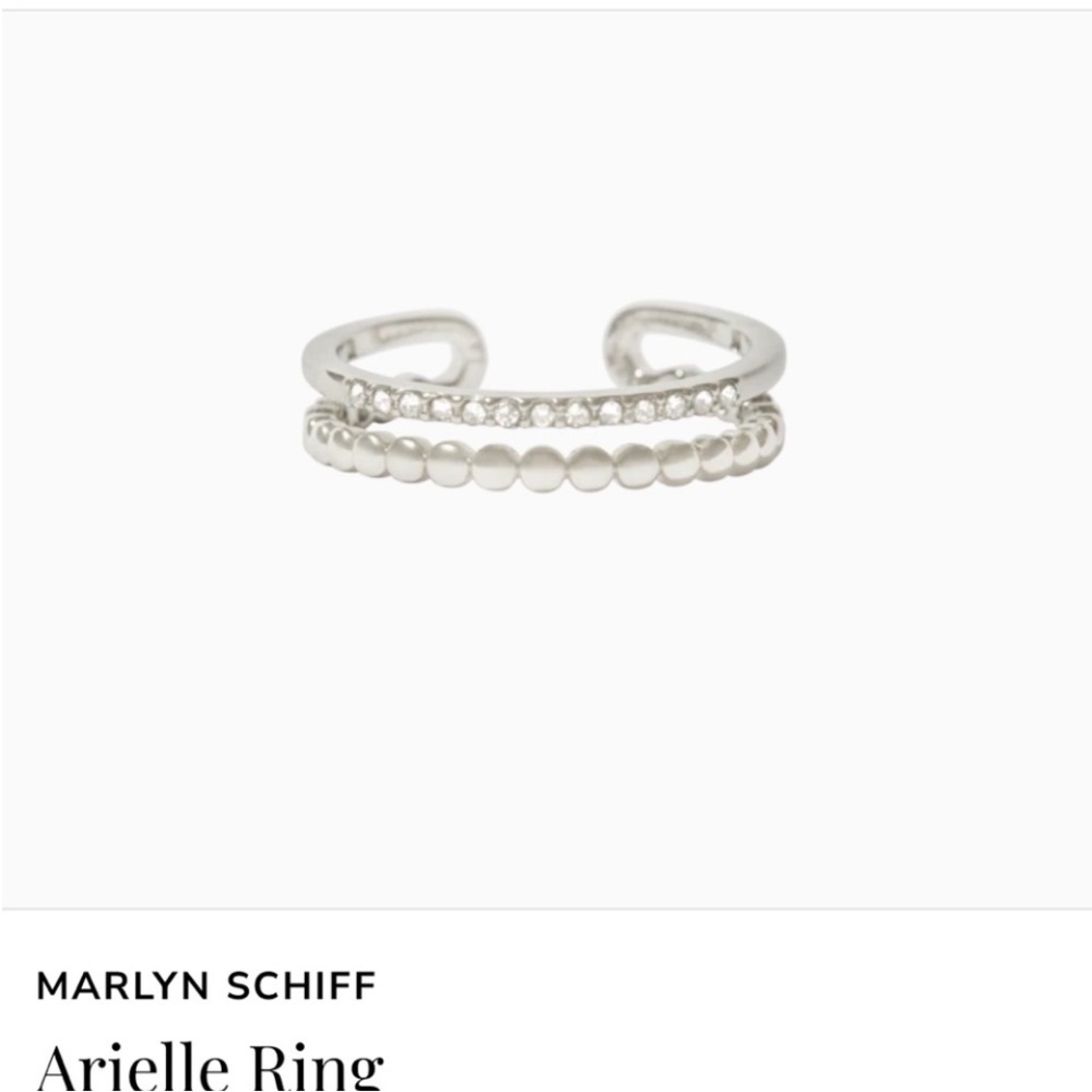 Marlyn Schiff Arielle Ring - Silver